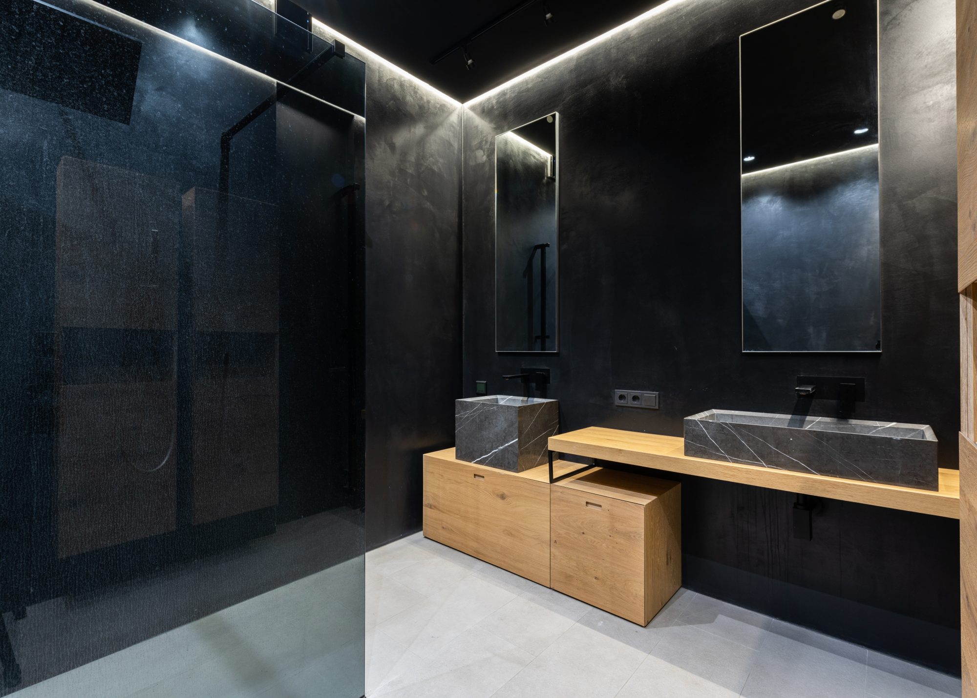 Black Bathroom